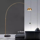 Aurel Modern Gold Floor Lamp