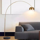 Aurel Modern Gold Floor Lamp
