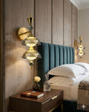 Arka Modern Luxe Tiered Glass Wall Light