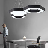 Hollow Hexagon 48W Office Light