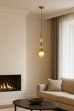 Spire Gold LED Pendant Lamp