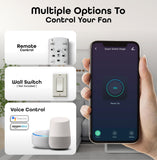 Zora LED Smart Voice Assist Chandelier
