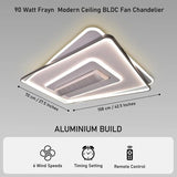 Frayn LED Fan Chandelier