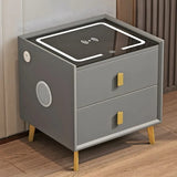 Lithos Premium Floating LED Smart Bedside Table