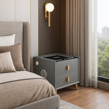 Lithos Premium Floating LED Smart Bedside Table