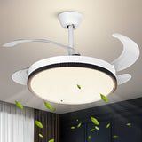 Moire Fan Chandelier