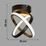 Round Intertwined Ceiling lamp