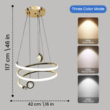 Kive Spring LED Smart Chandelier Light
