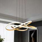Lara Gold Modern LED Chandelier