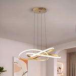 Lara Gold Modern LED Chandelier