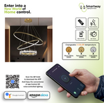 Majesty Gold LED Smart Voice Assist Chandelier