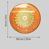 Mandana Round Modern Wall Art