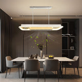 Omni Smart Fan Chandelier with LED Light and Speaker