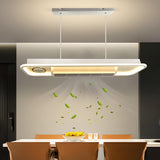 Omni Smart Fan Chandelier with LED Light and Speaker
