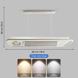 Omni Smart Fan Chandelier with LED Light and Speaker