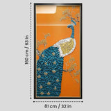 Peahen Modern Wall Art