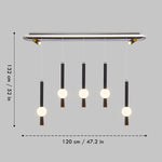 Pental Smart Voice Assist Linear Chandelier