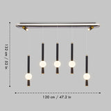 Pental Smart Voice Assist Linear Chandelier