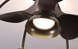 Anzio LED Smart Voice Assist Fan Chandelier