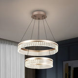 Plume Round Smart Voice LED Chandelier