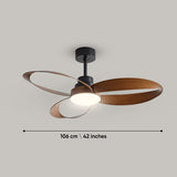 Prospero LED Smart Voice Assist Fan Chandelier