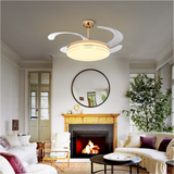 Louisiade LED Smart Voice Assist Fan Chandelier