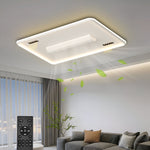 Balbino Round Modern Ceiling Fan Chandelier