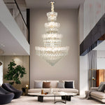Glaring LED Smart Voice Assist Chandelier