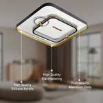 Hieldo LED Smart Voice Assist Chandelier