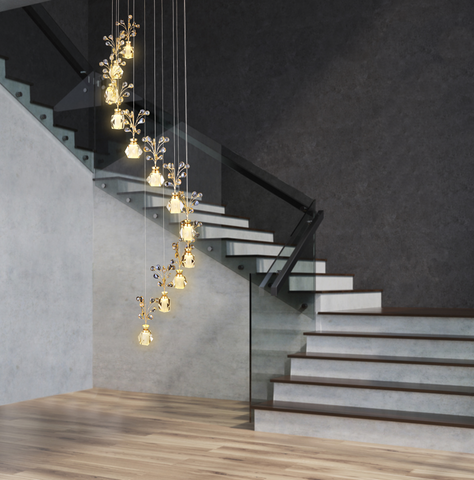 Percival LED Smart Voice Assist Chandelier