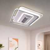 Clovis LED Smart Voice Assist Fan Chandelier