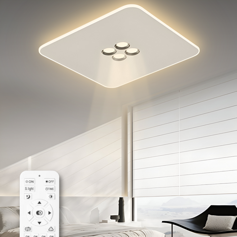 Siella White Smart Modern LED Chandelier