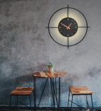 Auray LED Wall Lamp Clock