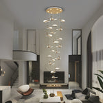 Darlington Double Height Smart Modern LED Chandelier