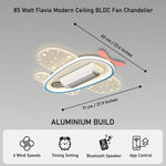 Flavia Modern Kids Fan Chandelier