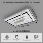 Callum Modern Ceiling Fan Chandelier