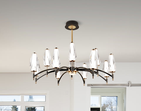 Kieve Modern LED Chandelier