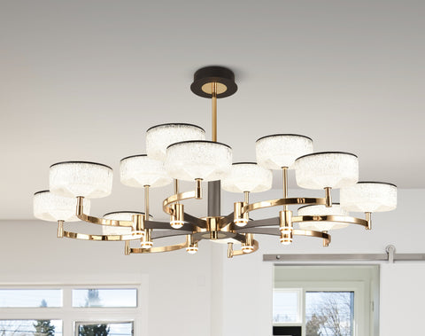 Ovate Modern LED Chandelier