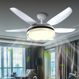 Mazie LED Smart Voice Assist Fan Chandelier