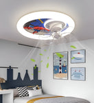 Spyder LED Smart Voice Assist Fan Chandelier