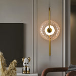 Misht Modern Glass Indoor Wall Lamp