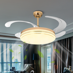 Louisiade LED Smart Voice Assist Fan Chandelier