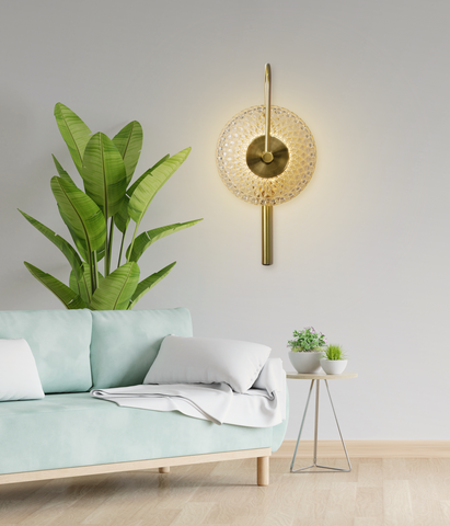 18 Watt Sasha Modern Glass Indoor Wall Lamp