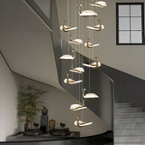 Darlington Double Height Smart Modern LED Chandelier