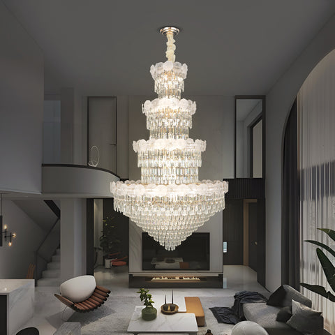 Glaring LED Smart Voice Assist Chandelier