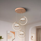 Twirl Smart Modern  Chandelier