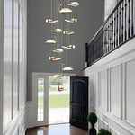 Darlington Double Height Smart Modern LED Chandelier