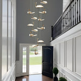 Darlington Double Height Smart Modern LED Chandelier
