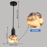 Selix Marble Finish LED Pendant Light