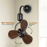 Celesto Smart Voice Assist Fan Chandelier